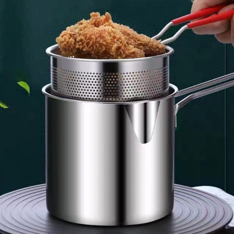 304 Stainless Steel Deep Fryer - Home Cooking Help review and price