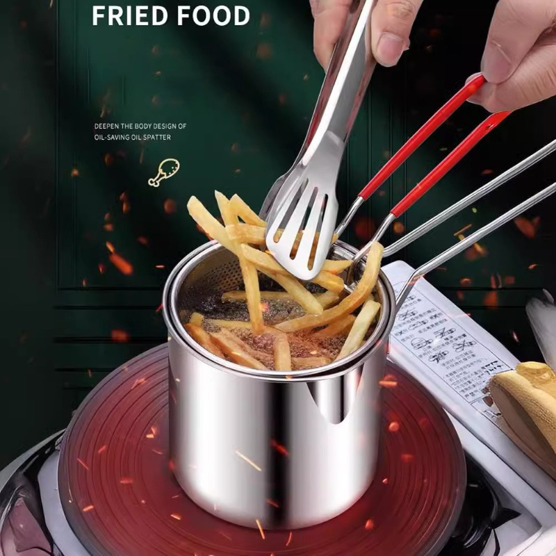 304 Stainless Steel Deep Fryer - Home Cooking Help review and price