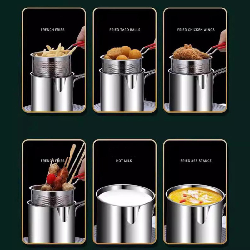 304 Stainless Steel Deep Fryer - Home Cooking Help review and price