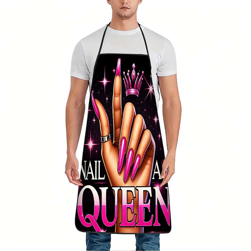 1 Trendy Nail Art-Themed Apron - Home Cooking Queen review and price