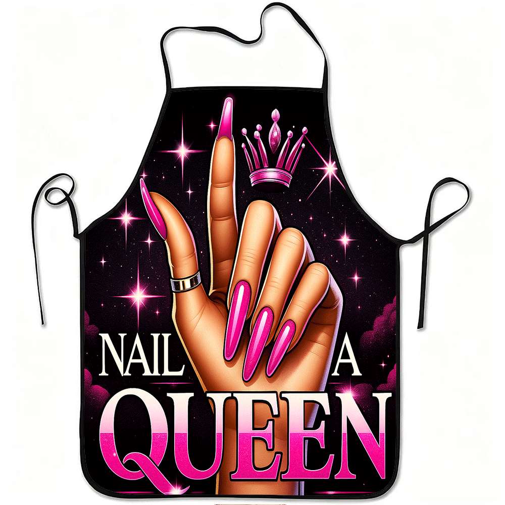 1 Trendy Nail Art-Themed Apron - Home Cooking Queen review and price