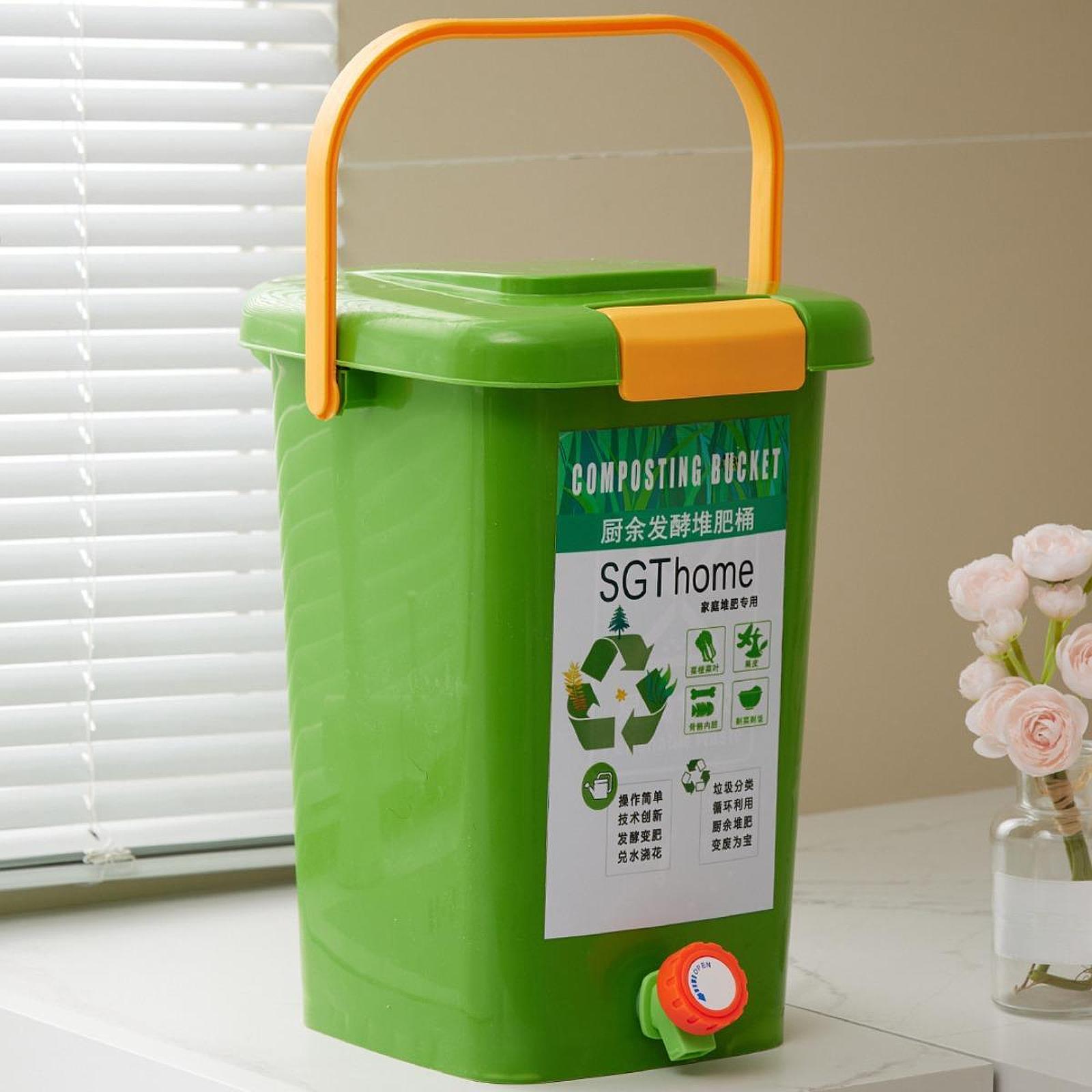 8L/10L/15L Indoor Compost Bin  - Fermentation Crock review and price