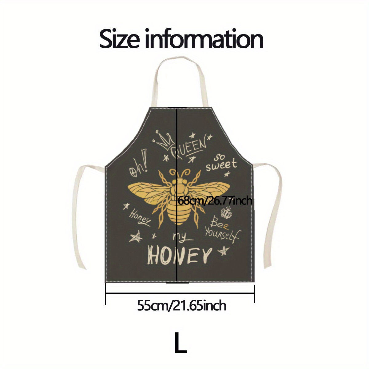 Queen Bee Honey Apron Linen Co - Home Cooking Queen review and price