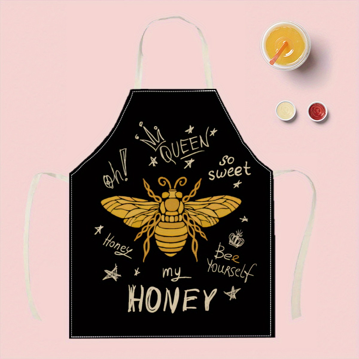Queen Bee Honey Apron Linen Co - Home Cooking Queen review and price