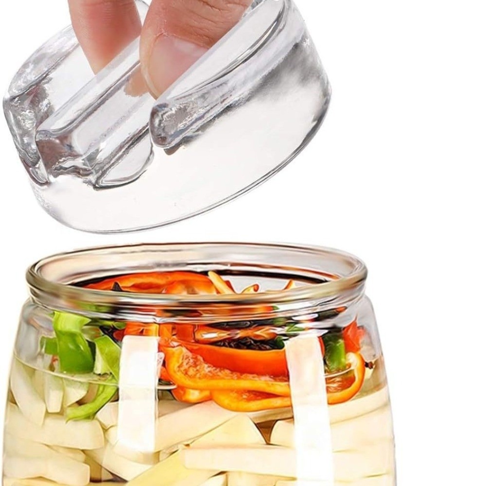 Fermented Glass Weights with H - Fermentation Crock review and price