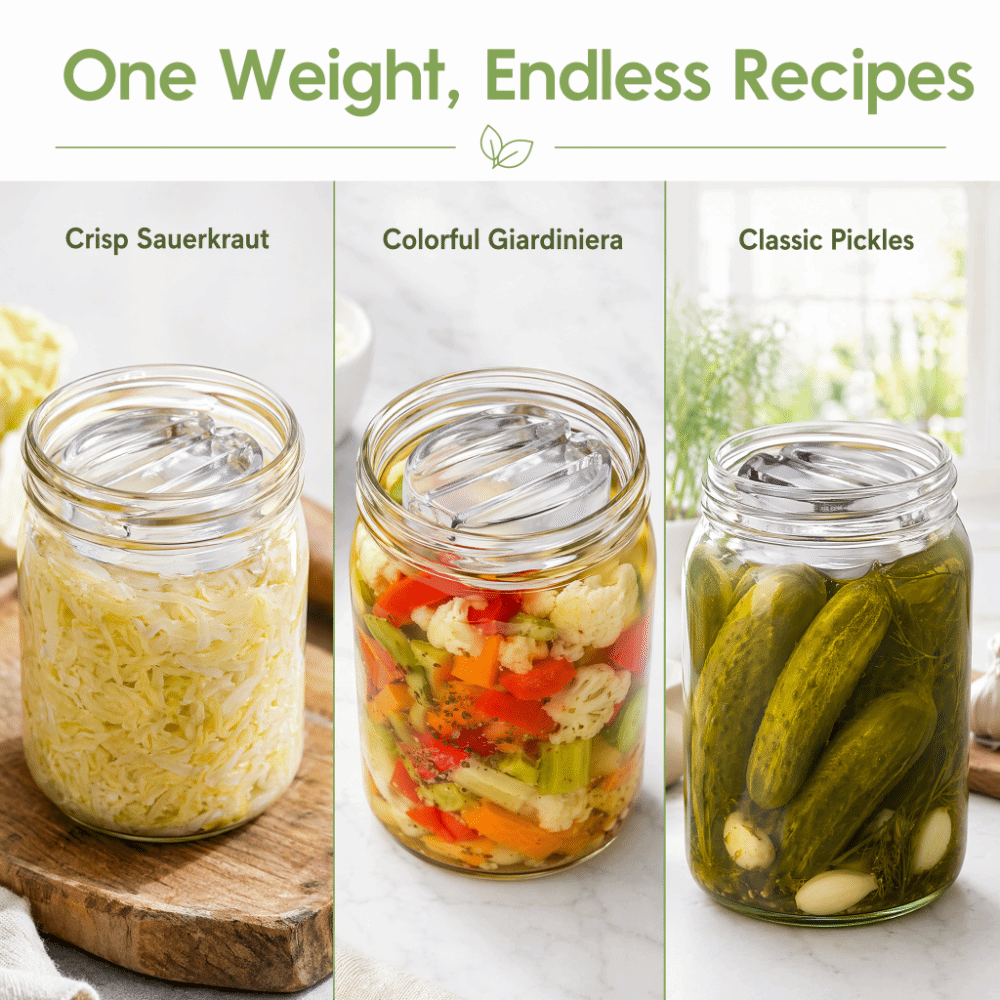 Fermented Glass Weights with H - Fermentation Crock review and price