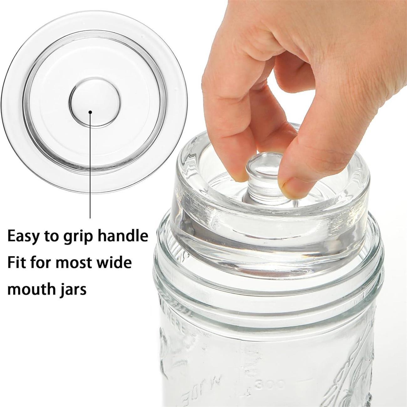 1Pcs Clear Fermented Glass Wei - Fermentation Crock review and price