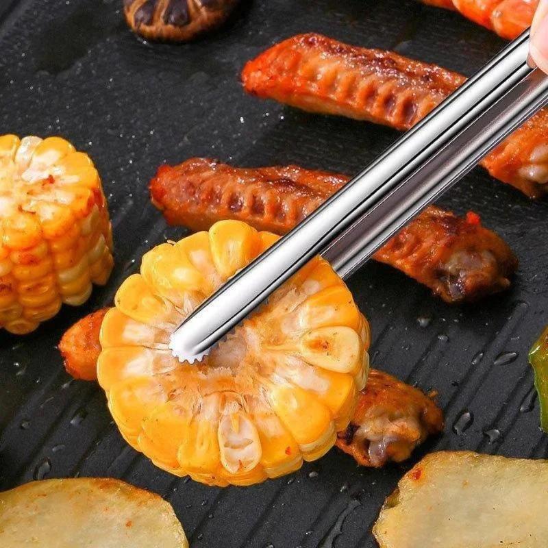 Stainless Steel Cooking Tongs  - Home Cooking Help review and price